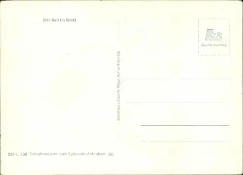 Reit Winkl Teilansicht / Reit im Winkl /Traunstein LKR