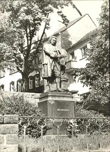 Eisenach Thueringen Joh. Seb. Bach-Denkmal / Eisenach /Eisenach Stadtkreis