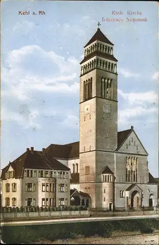 Kehl Kath. Kirche Iohannes Nepomuk / Kehl /Ortenaukreis LKR