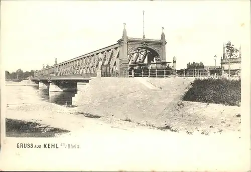 Kehl Rheinbruecke / Kehl /Ortenaukreis LKR