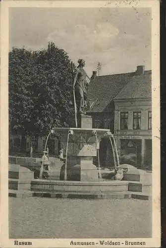 Husum Nordfriesland Asmussen-Woldsen-Brunnen / Husum /Nordfriesland LKR