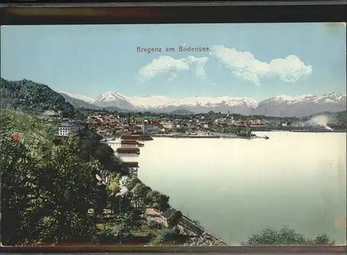 Bregenz Vorarlberg Bodensee / Bregenz /Rheintal-Bodenseegebiet