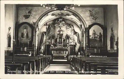 Bernau Schwarzwald Kirche Altar / Bernau im Schwarzwald /Waldshut LKR