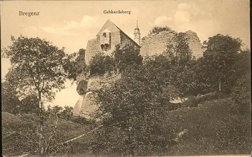 Bregenz Vorarlberg Gebhardsberg / Bregenz /Rheintal-Bodenseegebiet