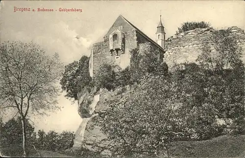 Bregenz Vorarlberg Gebhardsberg / Bregenz /Rheintal-Bodenseegebiet