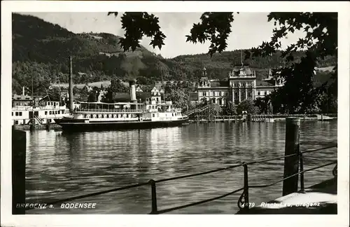 Bregenz Vorarlberg Schiff / Bregenz /Rheintal-Bodenseegebiet