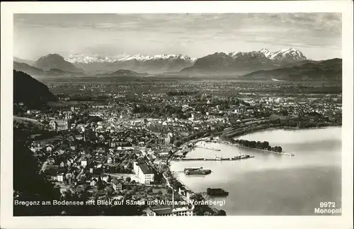 Bregenz Vorarlberg Saentis Altmann  / Bregenz /Rheintal-Bodenseegebiet