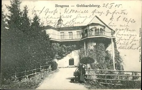 Bregenz Vorarlberg Gebhardsberg / Bregenz /Rheintal-Bodenseegebiet