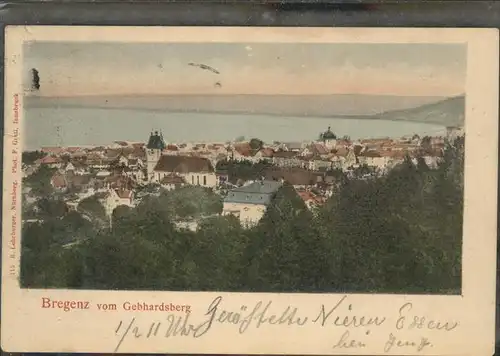 Bregenz Vorarlberg  / Bregenz /Rheintal-Bodenseegebiet