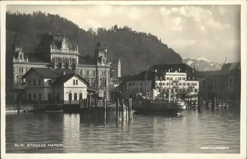 Bregenz Vorarlberg Hafen / Bregenz /Rheintal-Bodenseegebiet