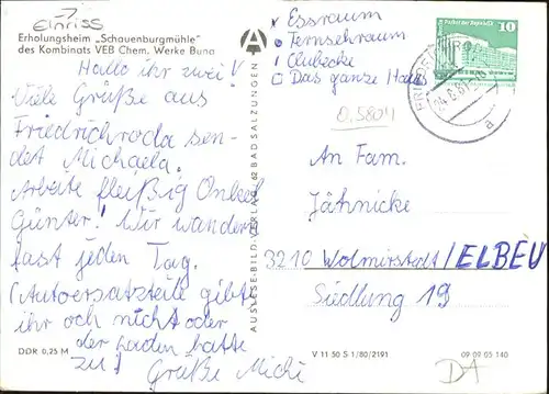 Friedrichroda Erholungsheim Schauenburgmuehle / Friedrichroda /Gotha LKR
