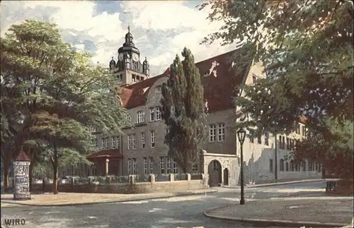 Jena Universitaet Wiro-Karte Nr 2435 A Litfasssaeule / Jena /Jena Stadtkreis