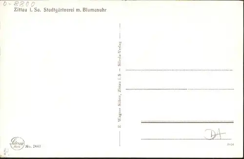 Zittau Stadtgaertnerei / Zittau /Goerlitz LKR