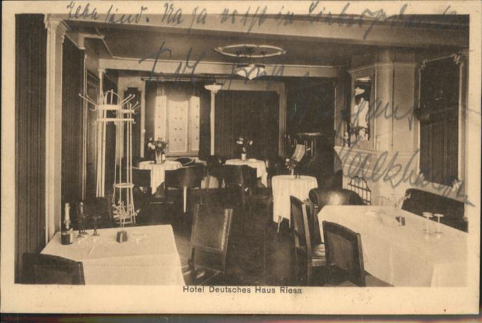 Riesa Sachsen Hotel Deutsches Haus Riesa Meissen Lkr Nr
