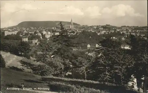 Annaberg-Buchholz Erzgebirge Poehlberg / Annaberg /Erzgebirgskreis LKR