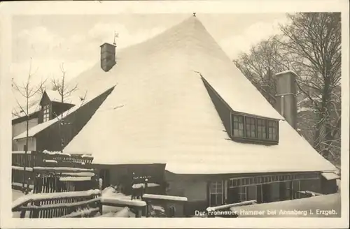 Annaberg-Buchholz Erzgebirge Frohnauer Hammer / Annaberg /Erzgebirgskreis LKR