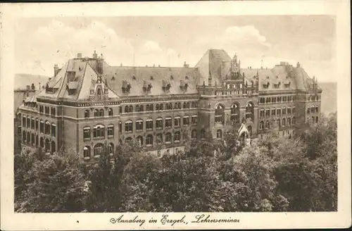 Annaberg-Buchholz Erzgebirge Lehrerseminar / Annaberg /Erzgebirgskreis LKR