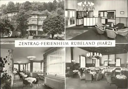 Ruebeland Harz Zentrag Ferienheim  / Elbingerode Harz /Harz LKR