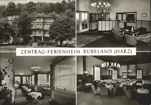 Ruebeland Harz Zentrag Ferienheim / Elbingerode Harz /Harz LKR