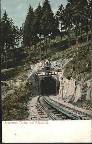 Ruebeland Harz Bismarck Tunnel / Elbingerode Harz /Harz LKR