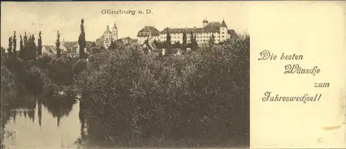 Guenzburg Neujahrsgruesse / Guenzburg /Guenzburg LKR