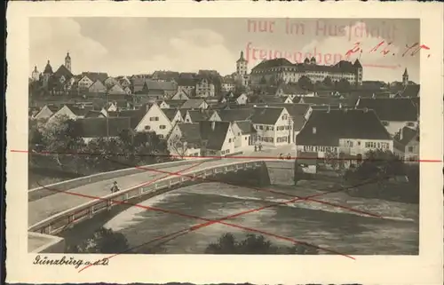 Guenzburg Bruecke Zensur durch RLM / Guenzburg /Guenzburg LKR