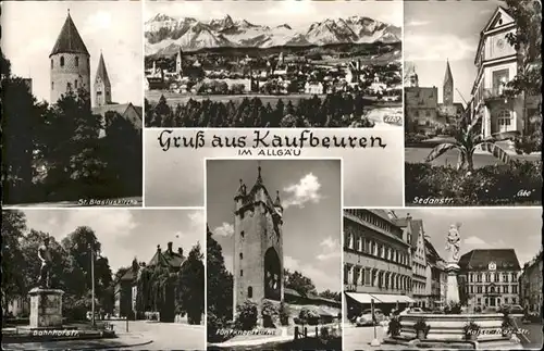 Kaufbeuren Fuenfkopfturm Kaiser Maxstrasse / Kaufbeuren /Kaufbeuren Stadtkreis