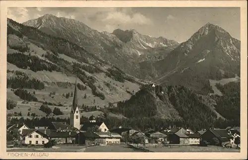 Fischen Allgaeu  / Fischen i.Allgaeu /Oberallgaeu LKR