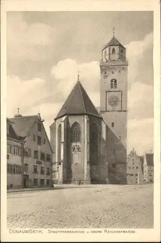 Donauwoerth Stadtpfarrkirche
Obere Reichsstrasse / Donauwoerth /Donau-Ries LKR