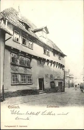 Eisenach Thueringen Lutherhaus / Eisenach /Eisenach Stadtkreis