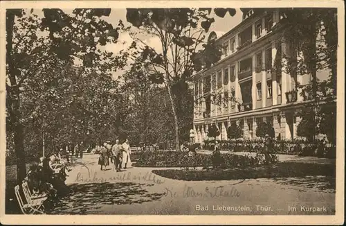 Bad Liebenstein Kurpark / Bad Liebenstein /Wartburgkreis LKR