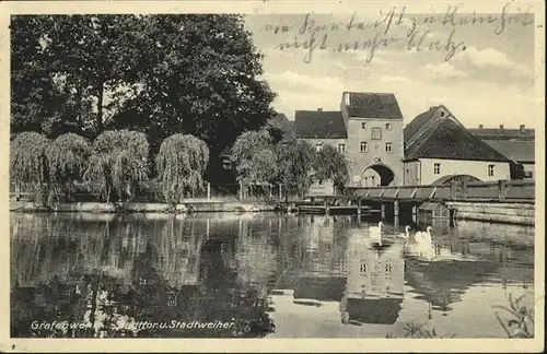 Grafenwoehr Stadttor Weiher / Grafenwoehr /Neustadt Waldnaab LKR