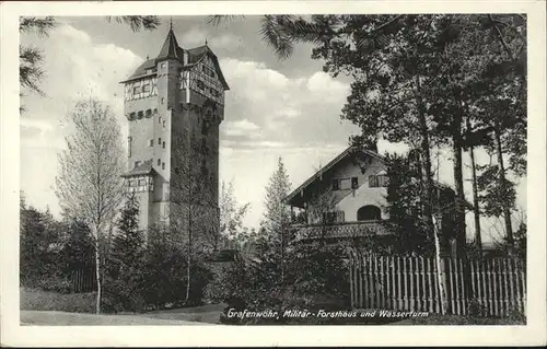 Grafenwoehr Forsthaus Wasserturm / Grafenwoehr /Neustadt Waldnaab LKR