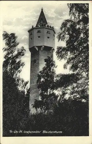 Grafenwoehr Bleidornturm Truppenuebungsplatz / Grafenwoehr /Neustadt Waldnaab LKR