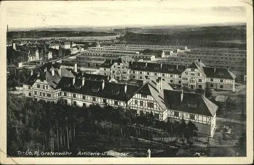 Grafenwoehr Truppenuebungsplatz Artillerie Lager / Grafenwoehr /Neustadt Waldnaab LKR