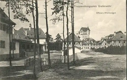 Grafenwoehr Truppenuebungsplatz Offizierwohnungen / Grafenwoehr /Neustadt Waldnaab LKR