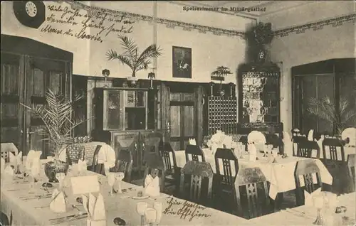 Grafenwoehr Truppenuebungsplatz Speisezimmer Militaergasthof / Grafenwoehr /Neustadt Waldnaab LKR