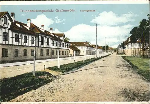 Grafenwoehr Truppenuebungsplatz Ludwigstrasse / Grafenwoehr /Neustadt Waldnaab LKR