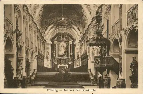 Freising Oberbayern Inneres Dom Kirche  / Freising /Freising LKR