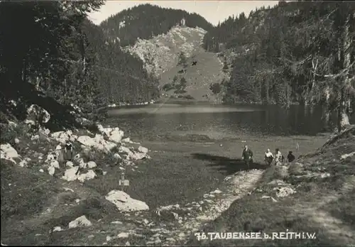 Reit Winkl Taubensee / Reit im Winkl /Traunstein LKR