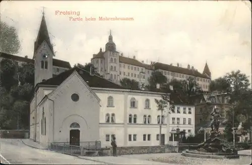 Freising Oberbayern Mohrenbrunnen / Freising /Freising LKR