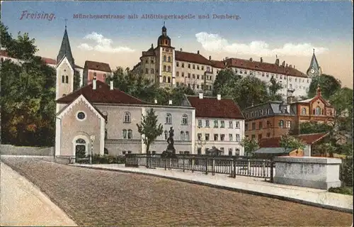 Freising Oberbayern Muenchenerstrasse Altoettingerkapelle Domberg / Freising /Freising LKR