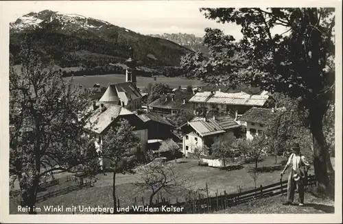 Reit Winkl Unterberg Wilden Kaiser / Reit im Winkl /Traunstein LKR