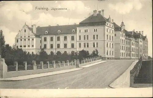 Freising Oberbayern Jaegerkaserne Bruecke / Freising /Freising LKR