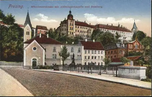 Freising Oberbayern Muenchenerstrasse Altoettingerkapelle Domberg / Freising /Freising LKR