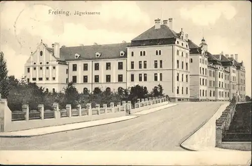 Freising Oberbayern Jaegerkaserne Bruecke / Freising /Freising LKR