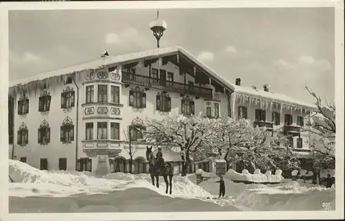 Reit Winkl Gasthof Unterwirt / Reit im Winkl /Traunstein LKR