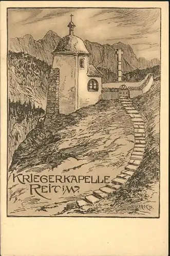 Reit Winkl Krieger Kapelle / Reit im Winkl /Traunstein LKR