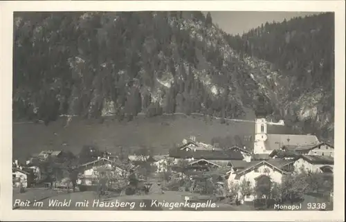 Reit Winkl Hausberg Krieger Kapelle / Reit im Winkl /Traunstein LKR