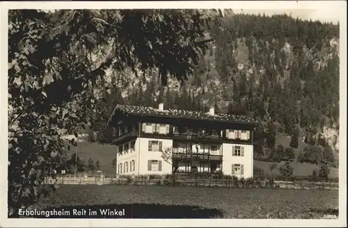 Reit Winkl Erholungsheim / Reit im Winkl /Traunstein LKR